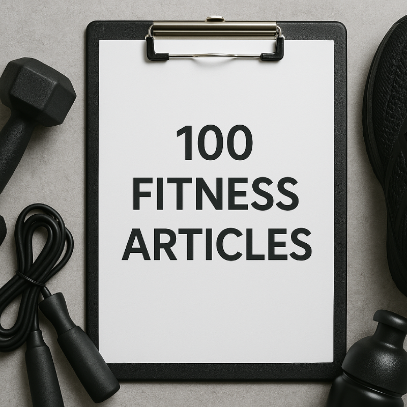 100 Fitness Articles You Can Use, Edit & Share-Part 1